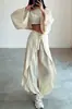 Estación Independiente de Comercio Exterior Transfronterizo Amazon 2024 Moda Europea y Americana Holgado Traje de Dos Piezas Chaqueta Pantalones Mujer