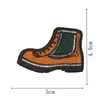 Parches Bordados de Happy Camper para Acampar en Stock Estilo Natural Parches para Brazos Parches para Zapatos de Senderismo al Aire Libre Parches Termoadhesivos