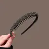 Diadema Antideslizante de Dientes de Diamante Completo con Corona Alta para Mujer, Diadema de Lujo Ligero de Gama Alta, Pasador Especial para Lavado de Cara, Accesorios para el Cabello