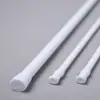 Haste Multifuncional Extensível Pintura Eletrostática Branca Grão de Madeira Sem Instalação Haste de Suporte com Furo Cortina de Chuveiro Cortina de Porta Cortina de Janela Haste de Tensão Haste para Secar Roupas