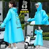 Capa de chuva para adulto carro elétrico especial masculina e feminina corpo inteiro à prova d'água integrada ciclismo novo poncho de bicicleta