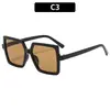 Xiaohongshu Nuevo Artículo Más Vendido Opcional Multicolor Marco Grande Hace que la Cara Parezca Más Pequeña Lentes Planas Gafas Adecuadas para Cara Desnuda Estilo Versátil Gafas Retro para Conducir