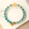 Pulsera de Ágata Duobao Tangxin Jade Hetian Natural Cuentas de Transferencia Regalo Dulce Fresco de Verano para Novia