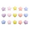 Simulação Macaron amor florzinha estrela de cinco pontas resina acessórios diy cola creme capa de celular grampo de cabelo material de enfeite de cabeça