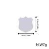 Venta al por mayor del fabricante Imanes para refrigerador en blanco para transferencia de calor Suministros para manualidades DIY Pegatinas de regalo Puerta de refrigerador Estilo simple
