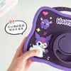 Funda para Tableta iPad 56 Air2 Dibujos Animados Cubierta Protectora 9.7 Silicona 20178 Kuromi Rotación 360 Portátil Anticaídas