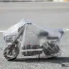 Cubierta Protectora Desechable Motocicleta Cubierta de Lluvia Transparente Cubierta de Coche a Prueba de Polvo a Prueba de Nieve Protección Solar para Vehículo Eléctrico Bicicleta Impermeable