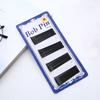 Pasador Negro con Bordes Pintados en Spray, Pinza para Flequillo, Accesorio para el Cabello, Pinza en Forma de U para Fijar Peinados Recogidos Ondulados, 10 Pinzas para el Cabello