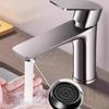 Torneira para Lavatório Quente e Frio em Aço Inoxidável Lavatório Banheiro Vaso Sanitário Lavatório Torneira para Lavatório