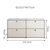 Móvel Modular USM Medieval Combinação Gabinete de Aço Inoxidável Multifuncional Simples Estilo Ins Aparador Decorativo Gabinete de Armazenamento Gabinete de Balde
