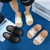 Chinelos Masculinos Novos de Verão Esportivos Antiderrapantes Moda Dupla Camada Eva Sapatos de Praia Sandálias Casuais Antiderrapantes