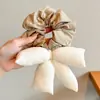 Pañuelo Cuadrado Pequeño Floral para el Cabello, Cuerda para el Cabello Estilo Girly, Goma para el Cabello de Chica Dulce, Nuevo Estilo 2025 Accesorio para el Cabello, Estilo Perezoso