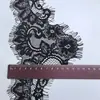 Ribete de encaje para pestañas, accesorios para ropa de casa de sujetador y ropa interior, ribete de encaje irregular de pestañas onduladas