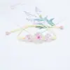 Europeo y Americano Transfronterizo Tendencia de Tiktok Hora Piedra Preciosa Venta Caliente Pulsera de Flor Natural Hilo Joyería Aliento de Bebé Artesanía Hecha a Mano