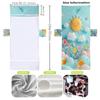 Funda para silla de playa transfronteriza funda para silla de playa de microfibra impresión digital 3D arcoíris se puede pedir