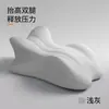 Nueva Almohada Curva para Dormir Boca Abajo, Almohada Multifuncional para Posición Prona para Usar el Celular y Leer, Almohada de Pareja