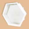 Molde de resina de gota de cristal DIY molde de espécimen de polígono geométrico molde de silicona para mesa de joyería de escritorio