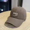 Gorra de Béisbol con Bordado de Letras Pequeñas de Estilo Simple 2026, Gorra Suave Versátil Casual para Mujer, que Hace que la Cara se Vea Más Pequeña