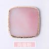 Paleta de resina estilo japonés herramientas para nail art de mármol pintura de pegamento ligero exhibición blooming borde dorado grueso 4 colores especial