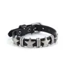 Pulseira de Couro Estrela Negra Punk Rock Y2K para Mulheres, Estilo Doce Cool da Moda, Acessório de Mão Hip-Hop de Nicho