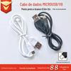 1 metro de cobre puro micro usb linha de dados V8 microfone linha de carregamento Android universal linha de dados do telefone móvel carregamento Tesouro 2m