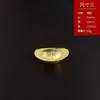 Lingotes de Cobre Sin Inscripciones, Lingotes de Cobre Sólidos Grandes y Pequeños, Tazones de Tesoro, Decoraciones para Negocios, Adornos, Lingotes de Oro