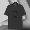 Fabricante de Origem Verão Casual Manga Curta Masculina Nova Moderna Versátil Solta Tops Estudante Masculina Estilo Coreano Camiseta de Meia Manga