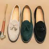 Zapatos Nuevos para Hombre de Gran Tamaño Otoño e Invierno Transfronterizos, Moda Retro de Caña Baja Casual de Moda Slip-On para Jóvenes de Cuero, Envío Directo de Una Pieza