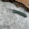 Cuchillo de Acero de Damasco para Comercio Exterior Transfronterizo, Navaja de Bolsillo Portátil para Exteriores, Cuchillo para Fruta Doméstico, Navaja Plegable