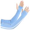 Verano Seda de Hielo Anti-Manga Exterior Viaje Ciclismo Deportes Sombrilla Anti-Ultravioleta Sensación de Hielo Transpirable Cubrebrazos