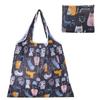 Nueva Bolsa de Compras Plegable de Gran Capacidad con un Solo Hombro, Bolsa para la Colocación, Bolsa Ecológica, Bolso Tote Portátil Creativo con Estampado, Bolsa de Almacenamiento