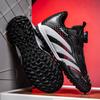 Sapatos de Futebol de Campo AG com Cravos Longos Novos Transfronteiriços para Meninos e Adultos Tamanho Grande Cano Baixo Sapatos de Futebol Esportivos Tf Cravos Quebrados Atacado