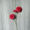 Flores Artificiais Fragrantes de 3 Cabeças Flores Artificiais de Seda para Casamento Decoração de Casa Decoração de Salão de Casamento Decoração Suave Arte Floral Transfronteiriço