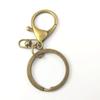 Muñeca Pom-Pom Accesorio Colgante Piezas Cierre de Langosta de Metal Llavero Hebilla en Forma de Ocho Juego de Tres Piezas Llavero de Metal