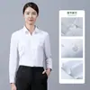 Camisas Masculinas, Camisas Brancas de Manga Longa Masculinas, Camisas Masculinas de Verão Antirrugas Respiráveis Absorventes de Suor, Camisas Masculinas Atacado com Logo Bordado