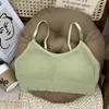 Camisola Han Fan con Copa Fija Estilo Salero Chica Picante Versátil Espalda Bonita Envuelta en el Pecho Transpirable Ajustada Antideslizante Ropa Interior