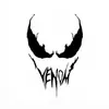 Pegatinas de Anime Venom para Coche Pegatinas Decorativas para Ventana de Coche, Carrocería, Motocicleta, Vehículo Eléctrico Pegatinas Reflectantes Geniales