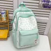 Mochila estilo INS nicho estudante do ensino fundamental menina versátil grande capacidade simples alta aparência mochila de estudante feminina