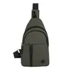 Nueva bolsa de pecho deportiva para hombre, bandolera, impermeable y resistente al desgaste, mochila de pecho informal de un solo hombro para exteriores, a la moda