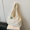 Bolsa de Hombro Grande de Verano 2025 para Mujer, Estampado de Flores Transfronterizo, Nueva, Informal, Fresca, para Estudiante Universitaria, Viajero