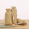Calças de Linho Novo com Bolso com Aba Pacote Combinação Bolsa Embalagem Contas de Buda e Saco de Armazenamento de Brinquedos Presente Saco de Tecido Longo Saco de Pó Saquinho