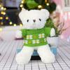 Muñeco de Peluche Muñeca Niños Novia Muñeca de Trapo Sudadera Logo de Oso Oso de Peluche Disfraz Oso Pequeño Curación Mini