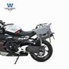 Coche muscular Wolf adecuado para estilo primavera 450SR bolsa lateral bolsa lateral se puede instalar casco medio casco casco completo con cerradura marco de liberación rápida modificación