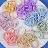 Hebilla Hilo en Espiral Banda Elástica de Goma Banda de Goma Pequeña Cuerda para el Cabello Accesorios para la Cabeza Accesorios para el Cabello Hechos a Mano Accesorios de Bricolaje