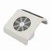 Colector de Polvo para Uñas Profesional Extractor de Vacío Ventilador de Succión Eliminación de Uñas Acrílicas Recortador de Uñas de Plástico Blanco