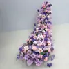 Novo Arranjo de Flores Artificiais em Cascata para Mesa para Quartos Privativos de Hotel, Decorações de Festa de Aniversário, Exibição de Palco de Casamento e Decoração de Janela