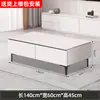 Mueble de TV Moderno Minimalista Sala de Estar Gabinete de Almacenamiento para el Hogar Mueble de TV de Pie Integrado Juego de Mesa de Café