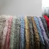 Tela de Jacquard de Poliéster de Color Sólido, Terciopelo de Doble Cara, Terciopelo de Algodón Cómodo, Rayas Verticales, Tela para Ropa de Casa, Bufanda, Suéter en Stock