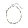 Pulsera de Flor de Durazno Estilo Nuevo para Mujer, Nuevo Diseño de Nicho Estilo Chino, Gama Alta, Temperamento Exquisito, Joyería de Mano Versátil y Simple