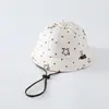 Sombrero infantil súper lindo para niñas de 2 años, sombrero tipo cubo de cinco puntas estilo chino para niños pequeños, modelo de comercio exterior para primavera y otoño
